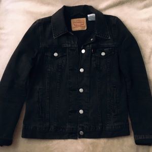Black XS Denim Levi’s Jacket